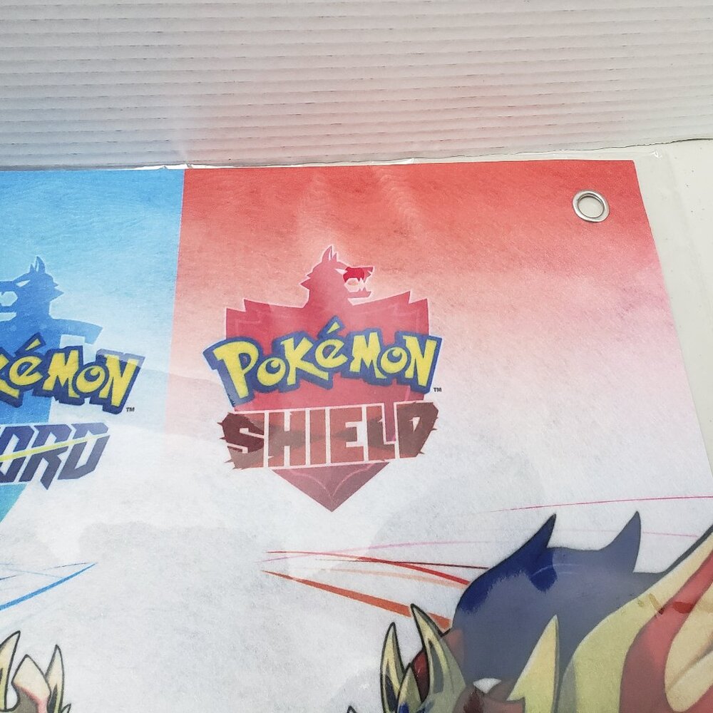 Nintendo Switch Pokemon Sword & Shield Banner Promo 18" X 15" - Picture 3 of 9